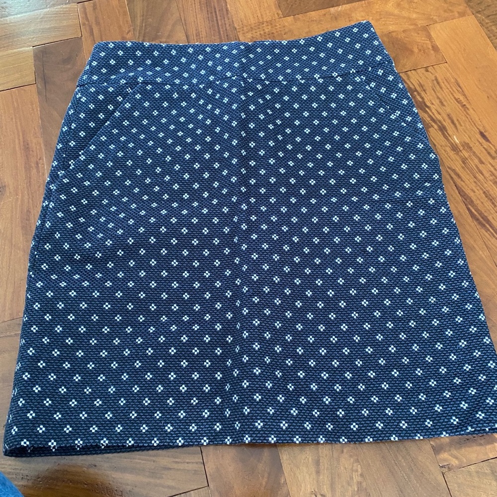 Blue skirt